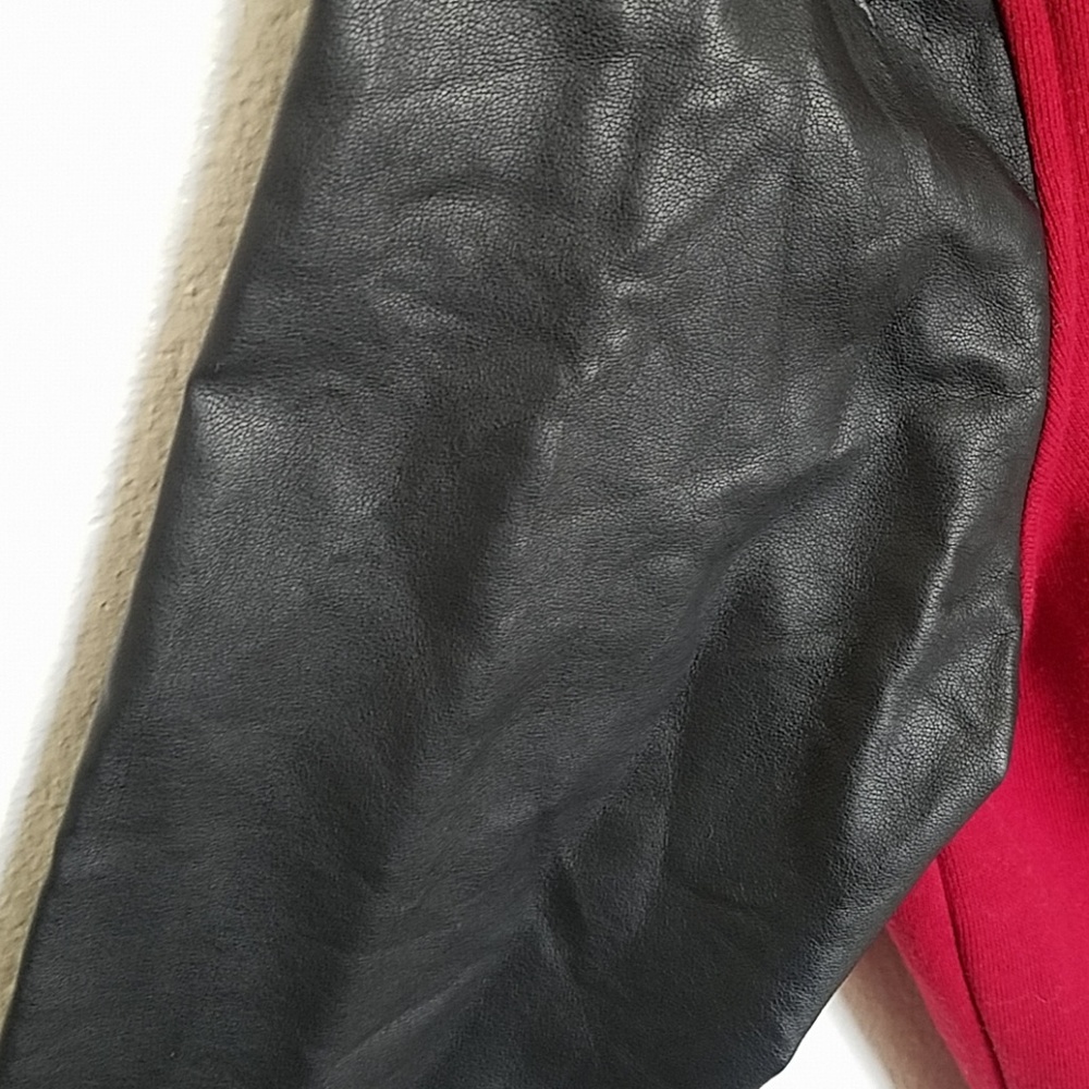 Red varsity jacket - Picture 3 of 4